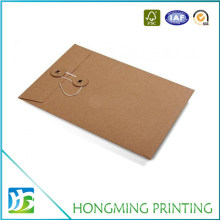 Custom Plain Kraft Envelope with String